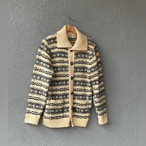 Tundra Wool Sweater, Pure Wool Cardigan, Size Small, Black, Grey, Beige Sweater,